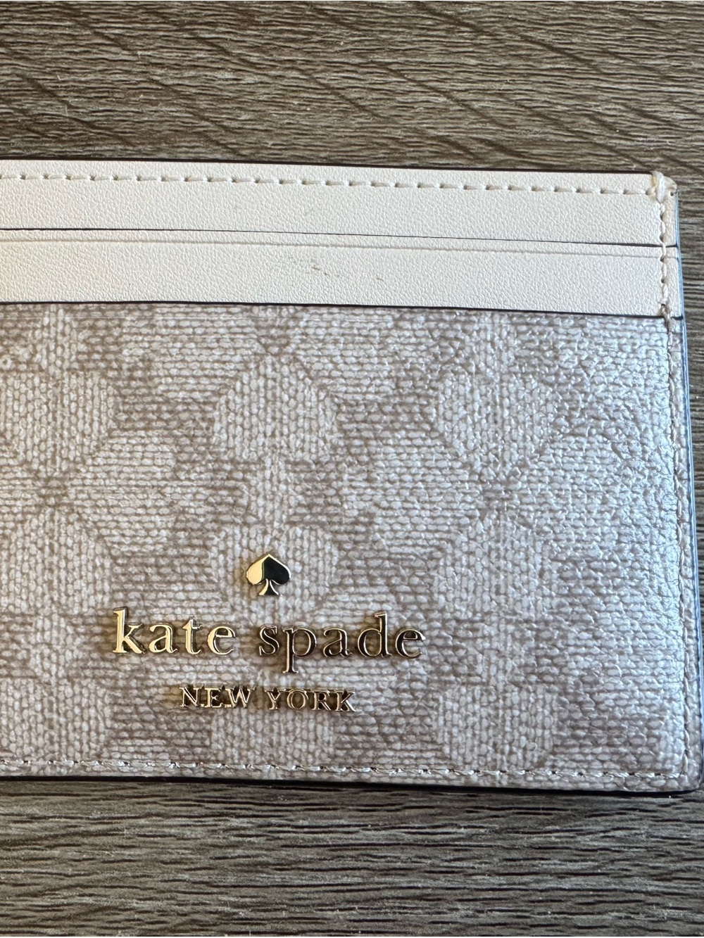 Kate Spade Flower Small Slim Card Holder